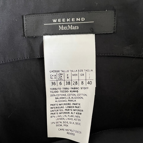 Weekend by Max Mara Dress w Linen Bottom - Picture 2 of 5